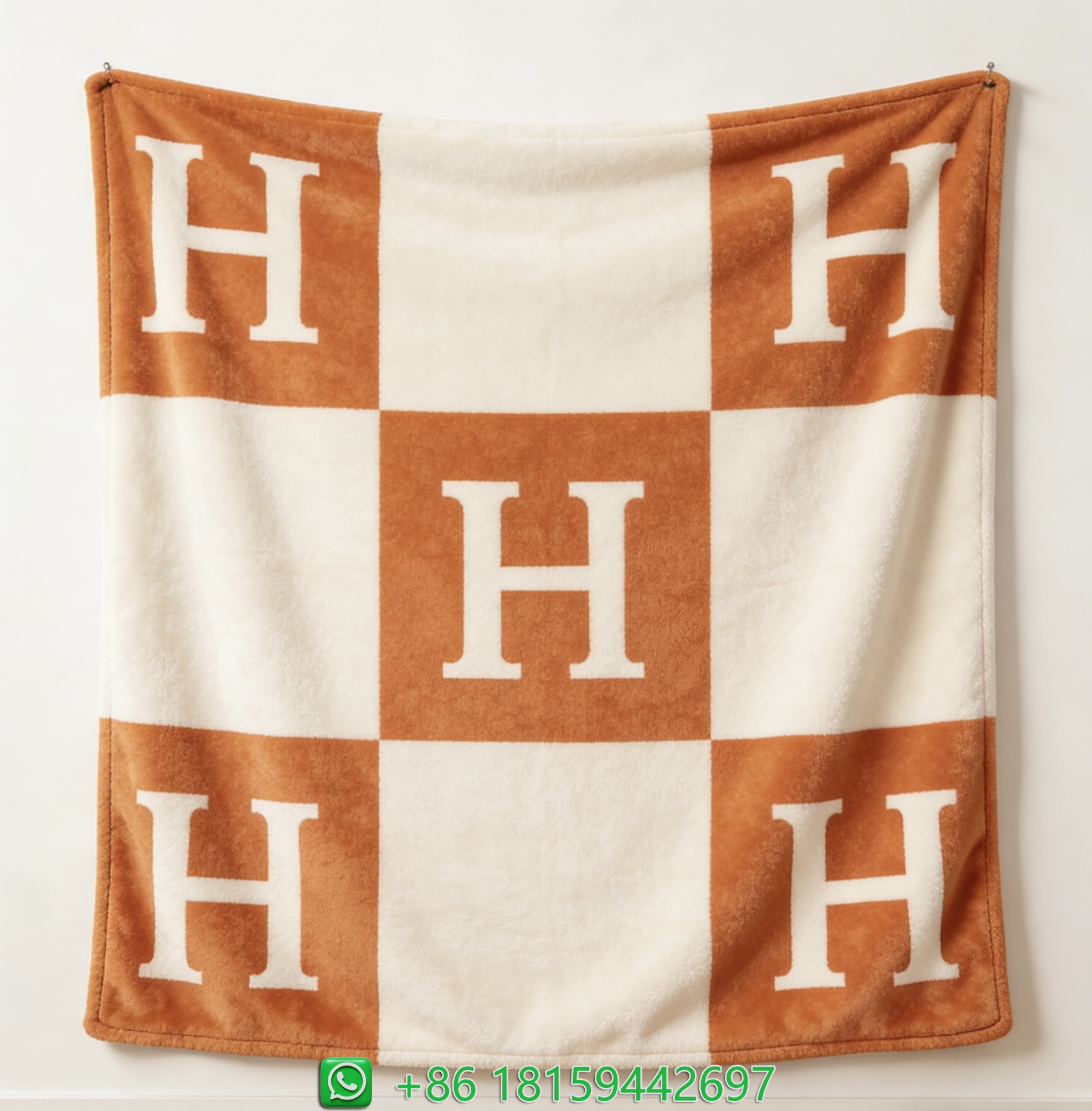 Hermes Throw Blankets